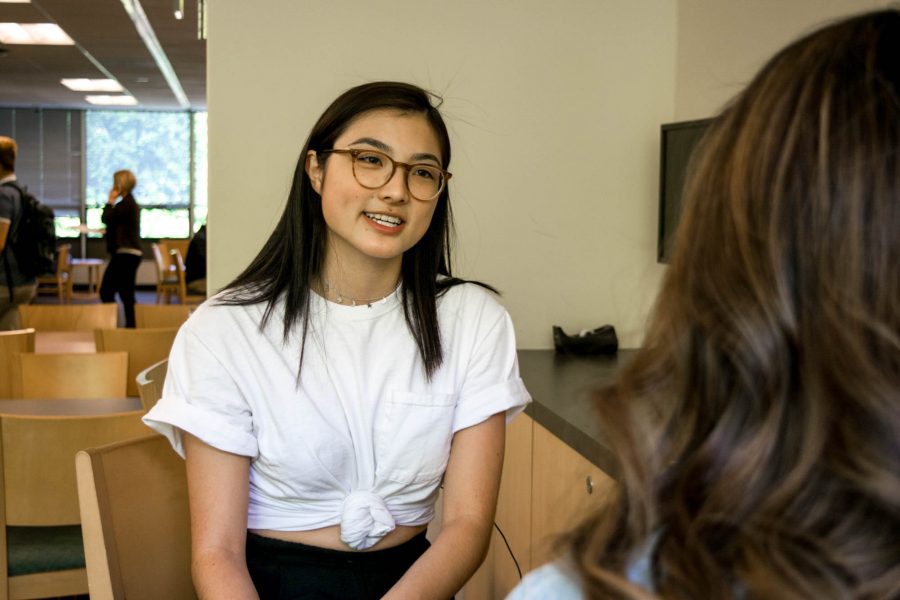 Alison Meharg | The Falcon | Kailee Liu, who is looking to start an Asian-American club, will be serving as club president for the 2018-2019 school year.