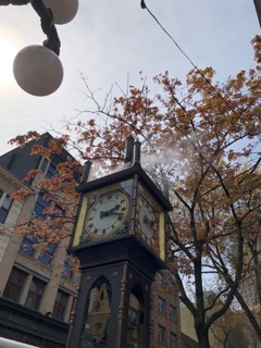The historic Gastowns steam clock is a common point of interest.

Taylor Munoz | The Falcon