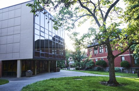 A dorm building