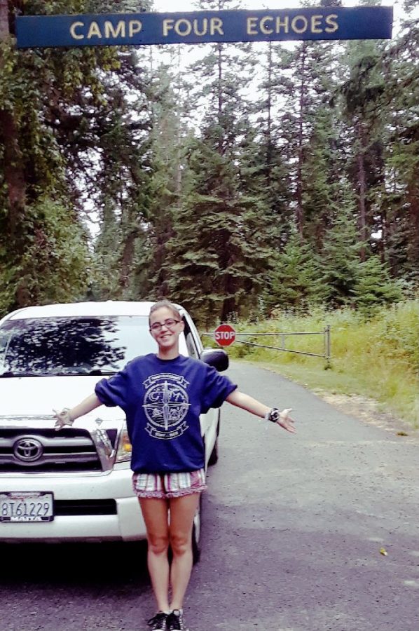 Angela Ide spent the summer of 2020 at the Camp Four Heroes Girl Scout Camp as a camp counselor, before heading into her school year at Seattle Pacific University.