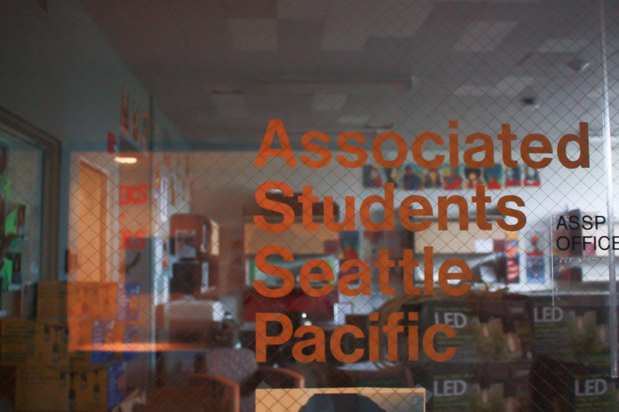 The Associated Students Seattle Pacific (ASSP) office, located in the Student Union Building.