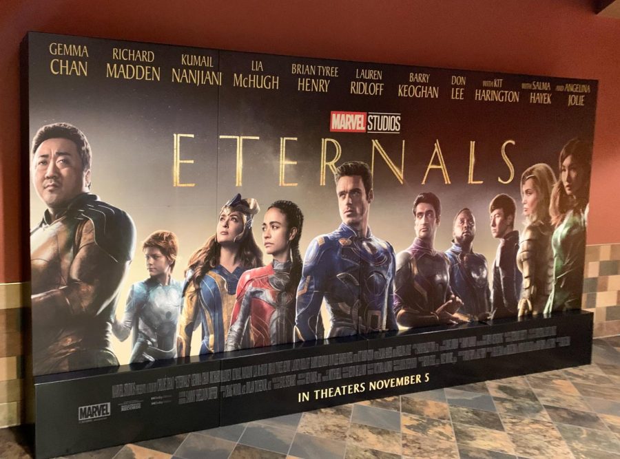 Marvel Studios Eternals is now in theaters everywhere. (Annie Symons)