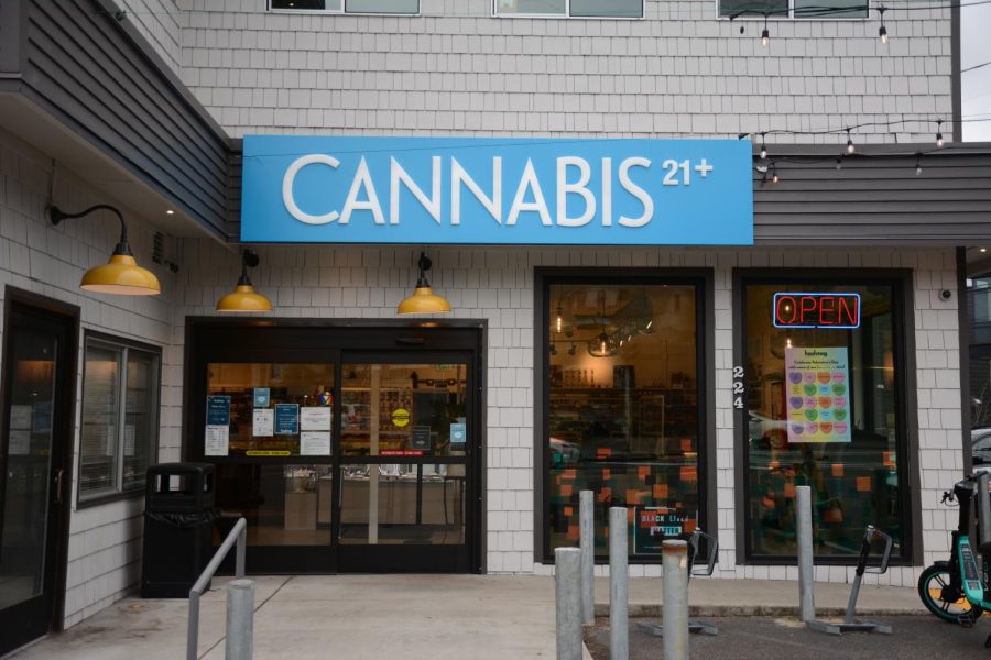 Hashtag Cannabis has a location close to SPUs campus, which makes it easily accessible to students. (Devin Murray)