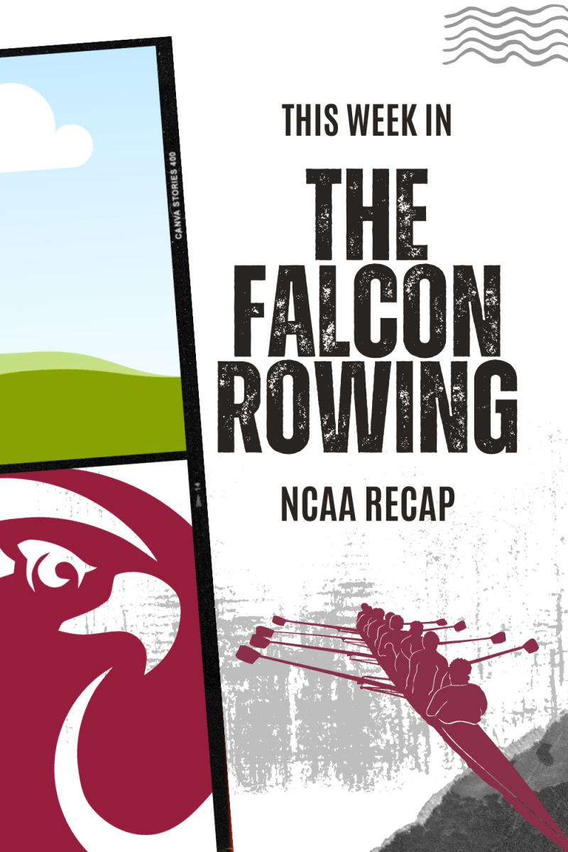 Falcons row fourth-place finish at NCAAs