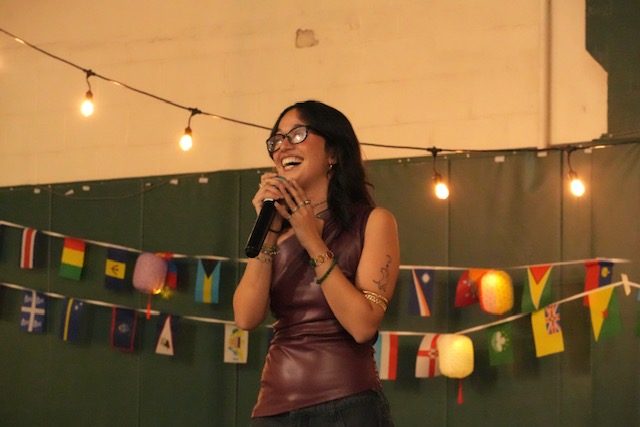 Student performer at Hello Fest