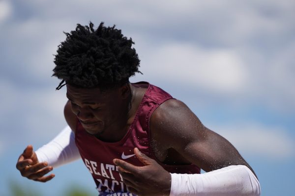 Aboudou becomes first athlete to win three titles